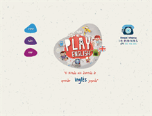 Tablet Screenshot of playenglish.es